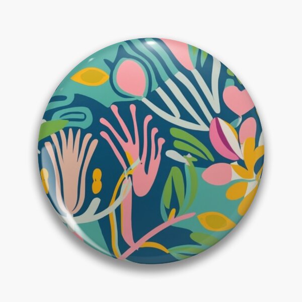 Artikelvorschau, Bright Winter / Clear Winter pattern, skin-tone matching, personal color analysis, PCA, mid century modern entworfen und verkauft von look4seasons.