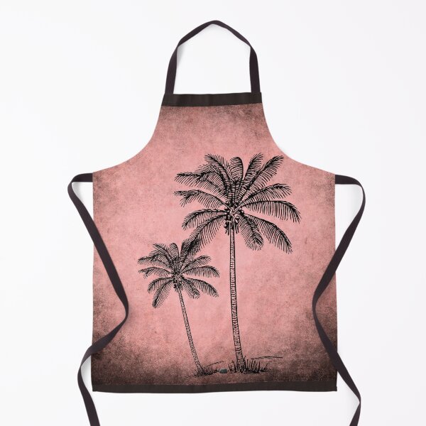 Item preview, Pink retro vintage coconut trees designed and sold by Rbnano.
