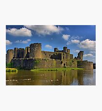 Caerphilly Castle Photographic Print