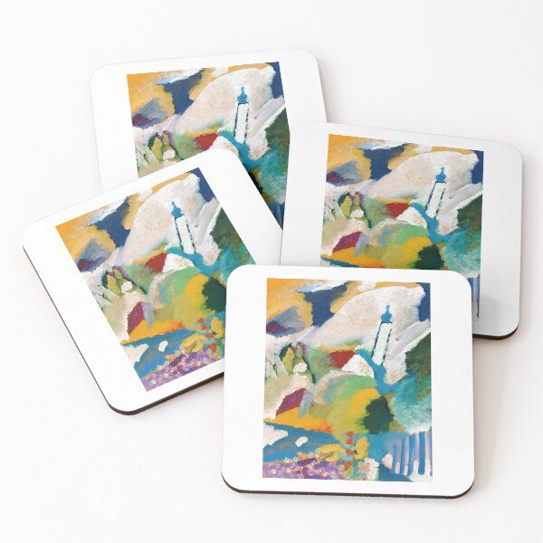 Item preview, HD. Church in Murnau, by Wassily Kandinsky designed and sold by MINDTHECHERRY.