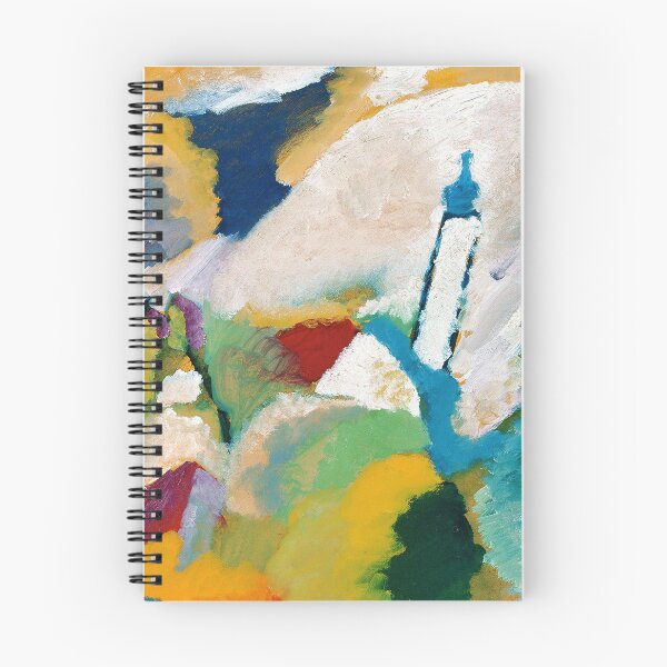 Item preview, HD. Church in Murnau, by Wassily Kandinsky designed and sold by MINDTHECHERRY.