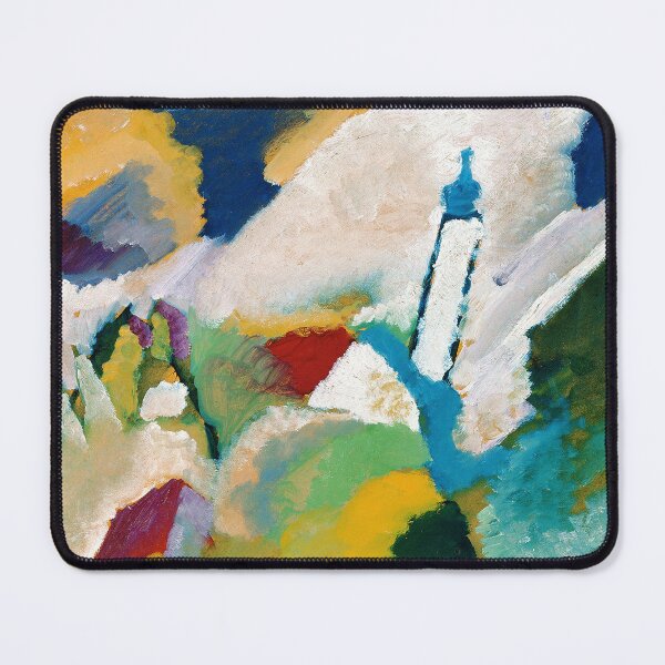 Item preview, HD. Church in Murnau, by Wassily Kandinsky designed and sold by MINDTHECHERRY.