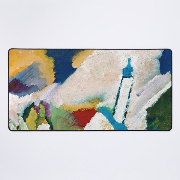 Item preview, HD. Church in Murnau, by Wassily Kandinsky designed and sold by MINDTHECHERRY.