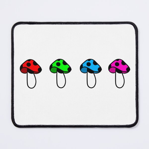 Item preview, Colourful Mushroom Print, Mushrooms, Colourful Mushrooms, Groovy, Hippy, Fun designed and sold by BMCeeDesigns.