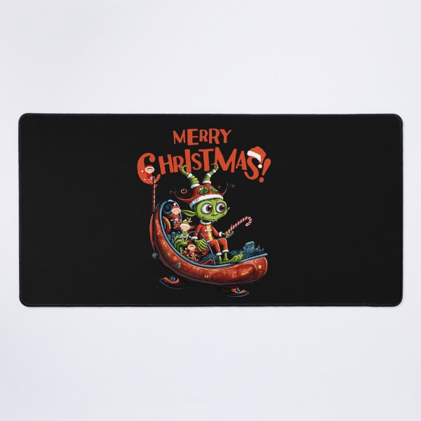 Item preview, Alien santa designed and sold by DigitalArtAJP.