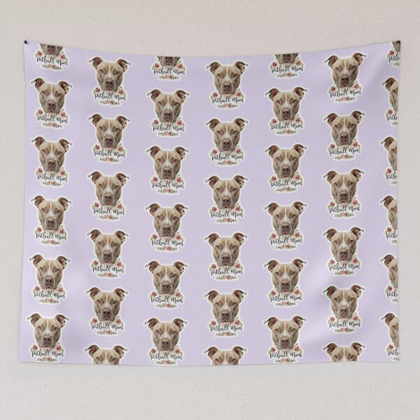 Item preview, Pitbull Mom designed and sold by PetArt  ⭐⭐⭐⭐⭐.