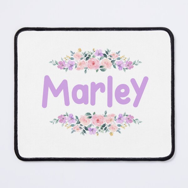 Item preview, Purple Flower Marley Name Label designed and sold by NormadWorld.