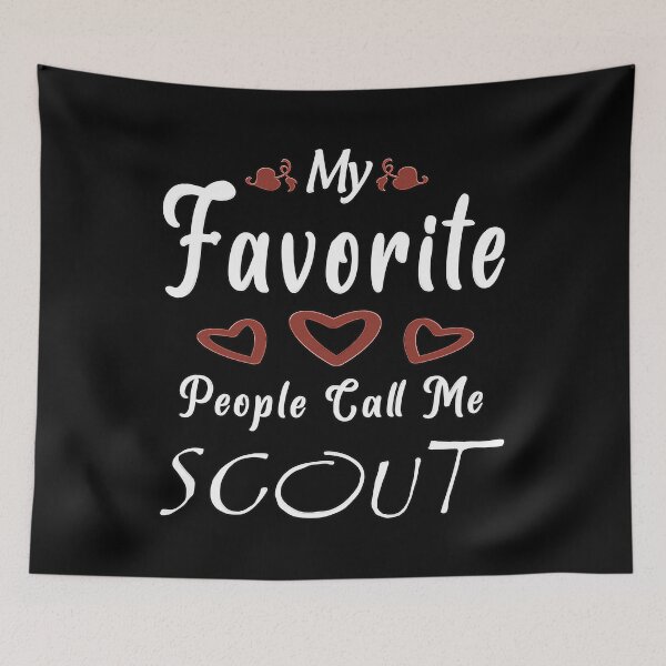 Item preview, Scout, A Nickname Given to Me by My Favorite Comrades. designed and sold by momoworlddesign.