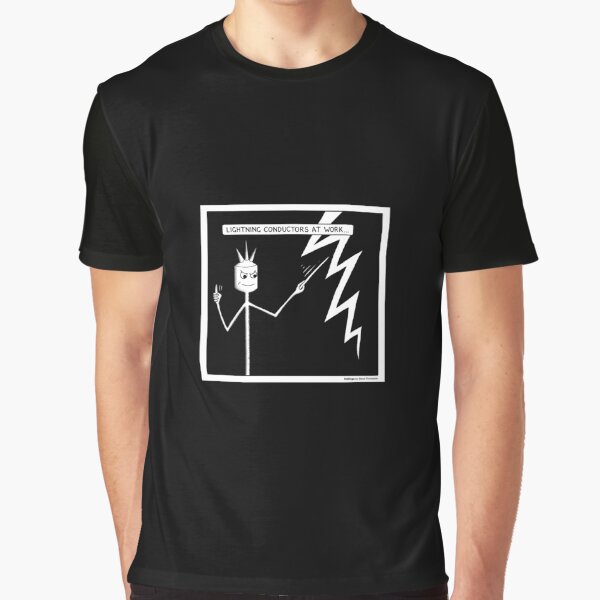 Item preview, Lightning conductor designed and sold by Inklings cartoons.