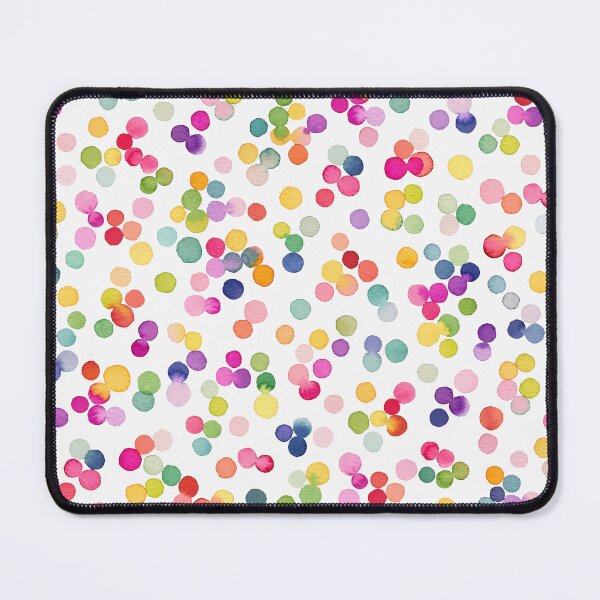 Item preview, Watercolor Party Confetti - Rainbow of Gradient Multicolor Dots designed and sold by ninoladesign.
