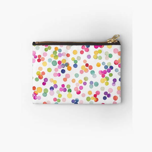 Item preview, Watercolor Party Confetti - Rainbow of Gradient Multicolor Dots designed and sold by ninoladesign.