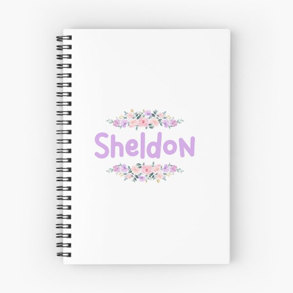 Aperçu de l'œuvre Étiquette Nominative Fleur Pourpre Sheldon créée et vendue par NormadWorld.