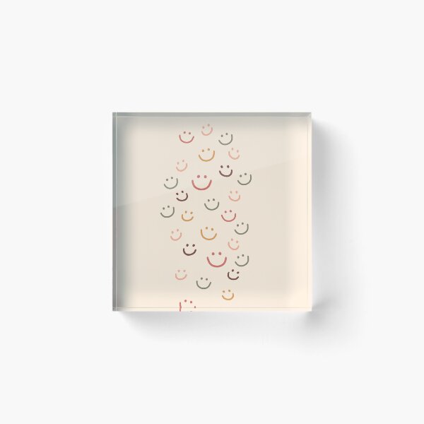 Item preview, Happy Smile Pastel Aesthetic Pinterest Minimalist Art Design designed and sold by pointense.