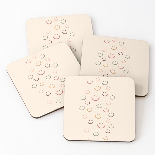 Item preview, Happy Smile Pastel Aesthetic Pinterest Minimalist Art Design designed and sold by pointense.