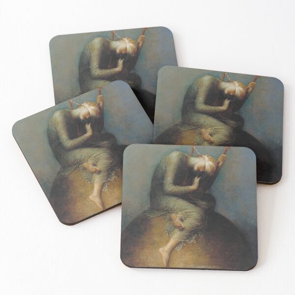 Item preview, Copy of Goya's Unforgettable Dog Painting designed and sold by art-tresure.