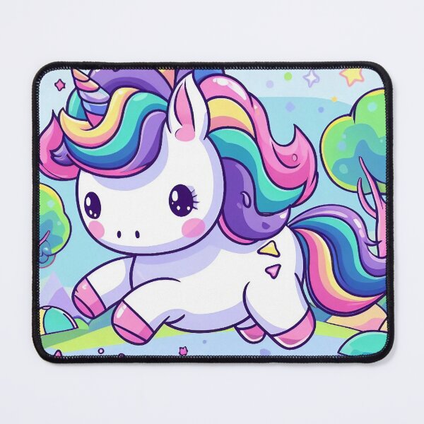 Item preview, Adorable Little Colorful Unicorn designed and sold by DigiDreamyArt.