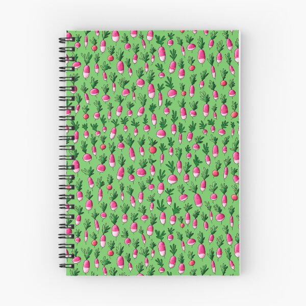 Item preview, Cute Radishes - Green Background designed and sold by laureH.