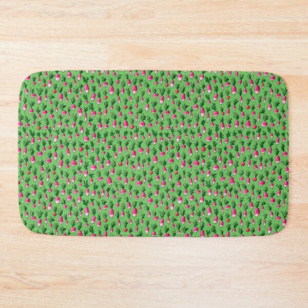Item preview, Cute Radishes - Green Background designed and sold by laureH.