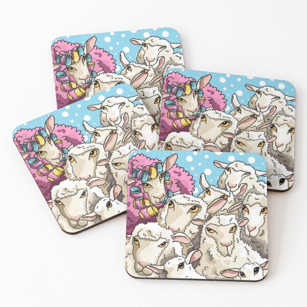 Item preview, SEASON’S BLEATINGS designed and sold by sunnyandpea.