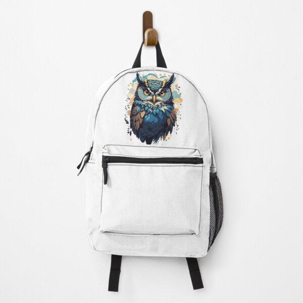 Item preview, Fantasy Owl in Blue designed and sold by NordicBadger.