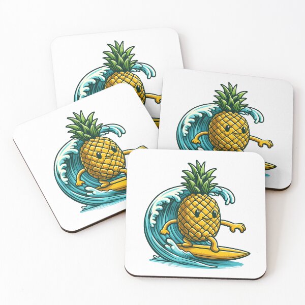 Item preview, Surfing Pineapple designed and sold by Coffee Lifestyle.