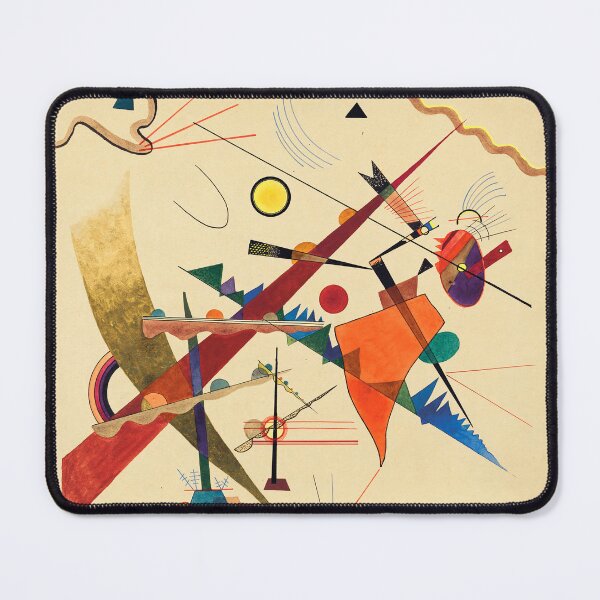 Item preview, HD. Cloudy climb, by Wassily Kandinsky designed and sold by MINDTHECHERRY.