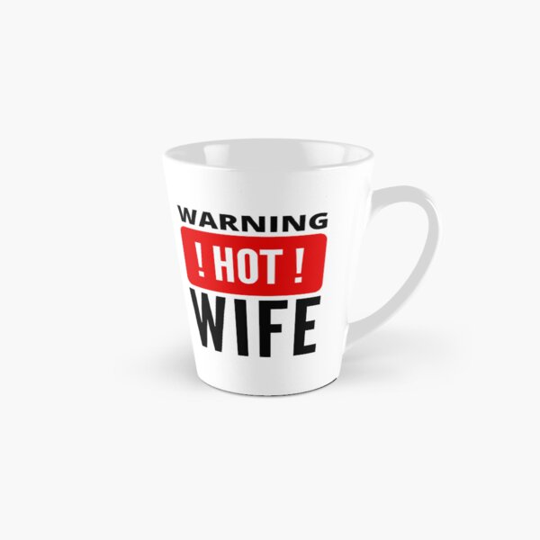 Item preview, Warning hot Wfie positive quote designed and sold by mysteriousquote.
