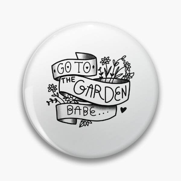 Item preview, Tattoo style Go to the GARDEN babe designed and sold by jazzydevil.