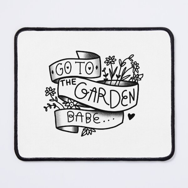 Item preview, Tattoo style Go to the GARDEN babe designed and sold by jazzydevil.
