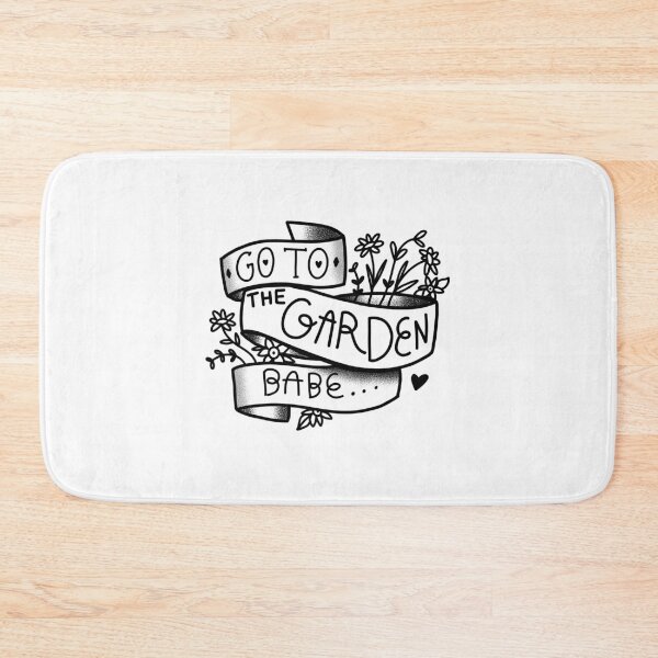 Item preview, Tattoo style Go to the GARDEN babe designed and sold by jazzydevil.