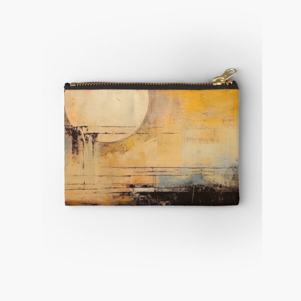 Artikelvorschau, Entdecken Sie "Simplistic & Minimalistic Vintage Sunset" Abstrakte Kunst entworfen und verkauft von ArtificialGenes.