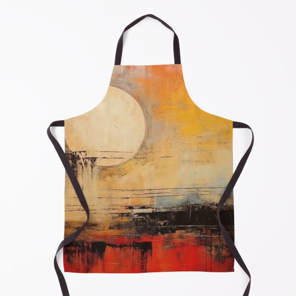 Aperçu de l'œuvre Découvrez l'art abstrait "Simplistic & Minimalistic Vintage Sunset" créée et vendue par ArtificialGenes.