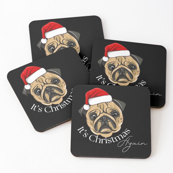 Item preview, Pug - It's Christmas Again  designed and sold by StoneybrokeM.