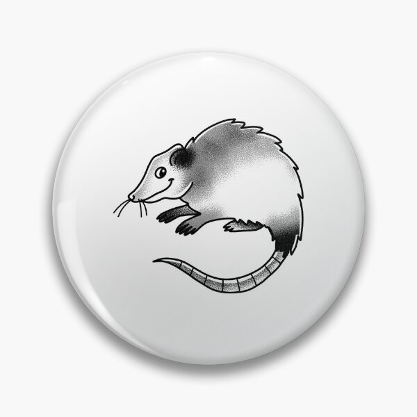 Item preview, Tattoo SMUG Opossum Possum  designed and sold by jazzydevil.