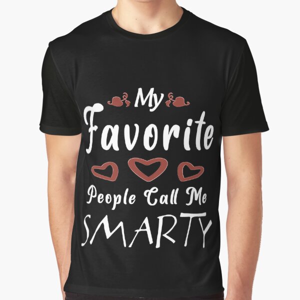 Vista previa del artículo con la obra «Smarty, un apodo que me dieron mis camaradas favoritos.», diseñado y vendido por momoworlddesign.