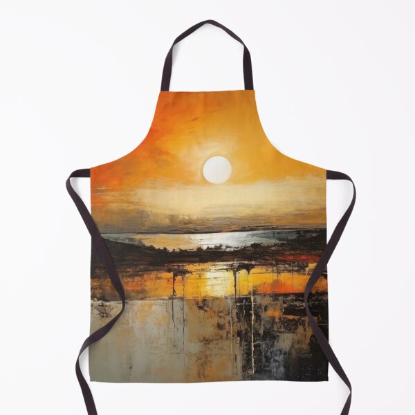Item preview, Explore "Simplistic & Minimalistic Vintage Sunset" Abstract Art designed and sold by ArtificialGenes.