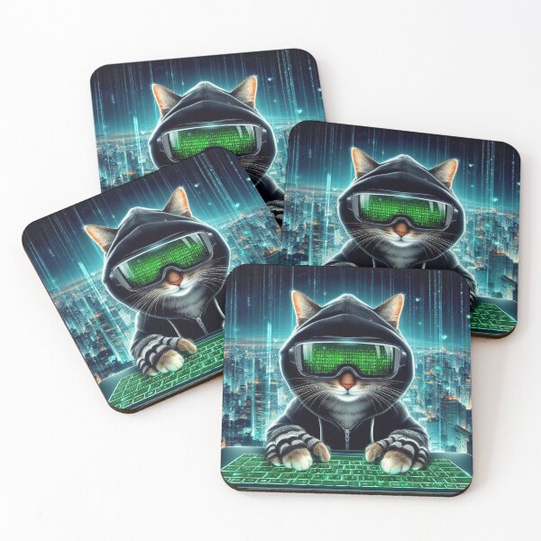 Item preview, Copy of cat hacker designed and sold by Arturos31.