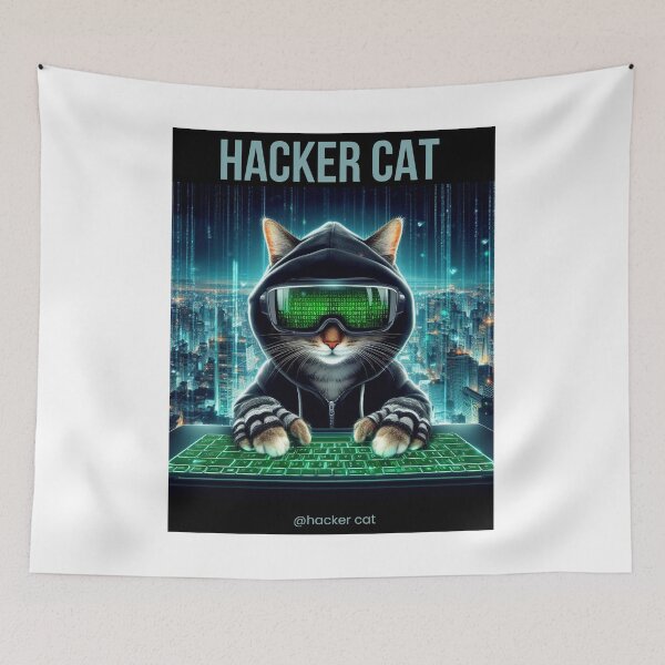 Item preview, Copy of cat hacker designed and sold by Arturos31.