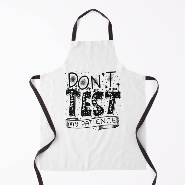 Item preview, Tattoo style Don't TEST my patience  designed and sold by jazzydevil.