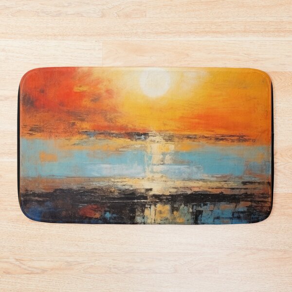 Item preview, Explore "Simplistic & Minimalistic Vintage Sunset" Abstract Art designed and sold by ArtificialGenes.