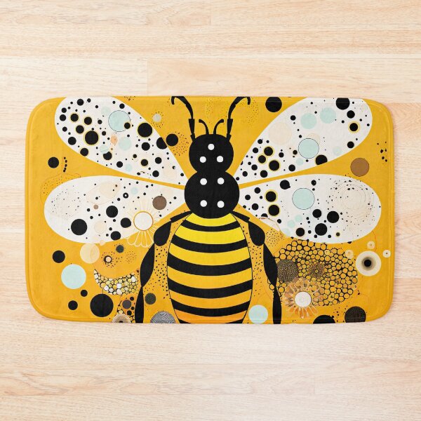 Item preview, Yellow Abstract Bee designed and sold by GulDesignCo.