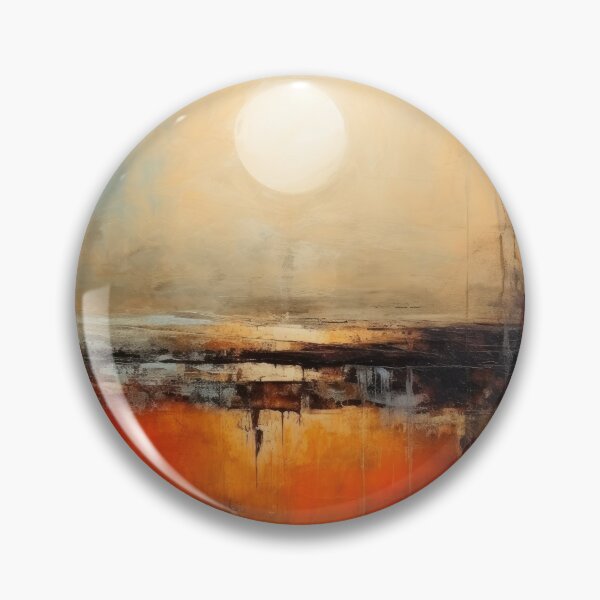 Artikelvorschau, Entdecken Sie "Simplistic & Minimalistic Vintage Sunset" Abstrakte Kunst entworfen und verkauft von ArtificialGenes.