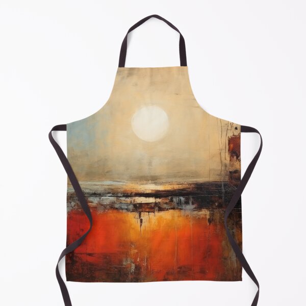 Artikelvorschau, Entdecken Sie "Simplistic & Minimalistic Vintage Sunset" Abstrakte Kunst entworfen und verkauft von ArtificialGenes.