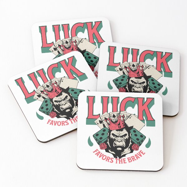 Item preview, Luck Favors the Brave designed and sold by CyberWindow.