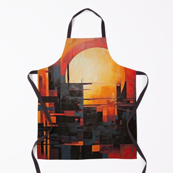 Aperçu de l'œuvre Découvrez l'art abstrait "Simplistic & Minimalistic Vintage Sunset" créée et vendue par ArtificialGenes.