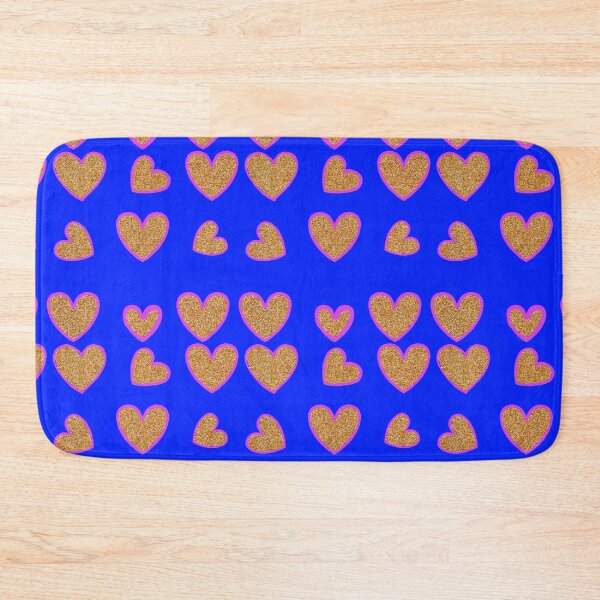 Item preview, Hand-drawn Hearts of Gold with Gold Glitter designed and sold by Victoria Rose.