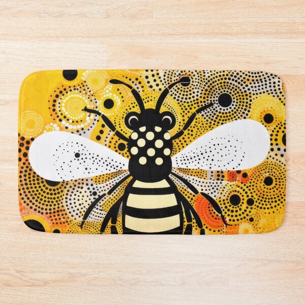 Item preview, Yellow Abstract Bee designed and sold by GulDesignCo.