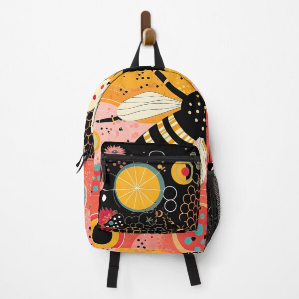 Item preview, Colorful Abstract Bee Illustration designed and sold by GulDesignCo.