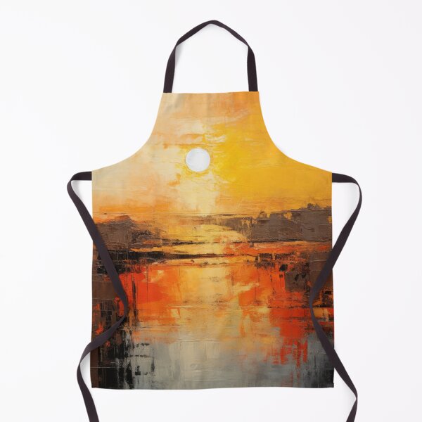 Artikelvorschau, Entdecken Sie "Simplistic & Minimalistic Vintage Sunset" Abstrakte Kunst entworfen und verkauft von ArtificialGenes.