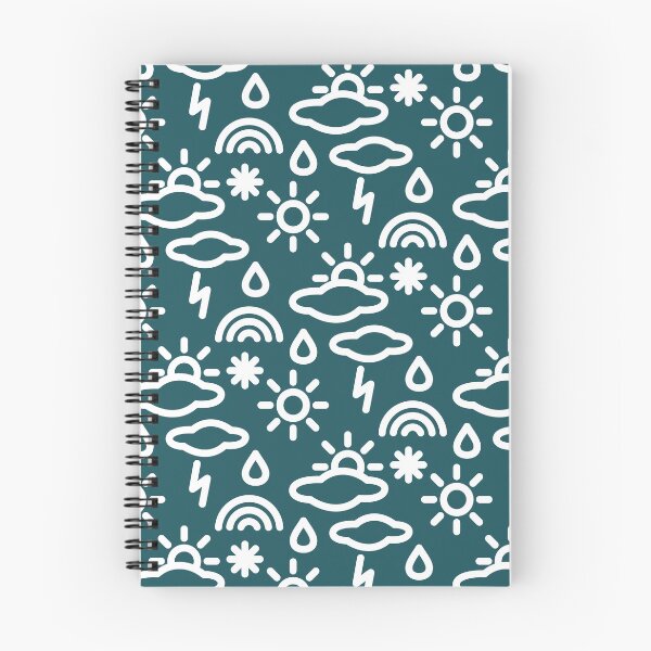 Item preview, Pattern of weather icons. Weather news. Weather seasons forecast symbols designed and sold by NataliaVVV.
